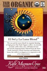 Fair Trade Organic El Sol y La Luna Blend Coffee